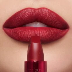 MATTE REVOLUTION CINEMATIC RED -Charlotte Tillbury Store 037 220145 HOLLYWOOD PINK REDS CUL LIPSTICK CINEMATIC RED FAIR RJ 2308