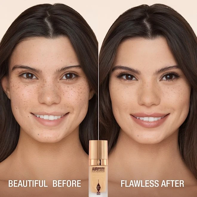 AIRBRUSH FLAWLESS FOUNDATION 6 NEUTRAL 4 AIRBRUSH FLAWLESS FOUNDATION 6 NEUTRAL - Image 2