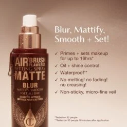 AIRBRUSH FLAWLESS PERFECT, BLUR & SET KIT FACE KIT -Charlotte Tillbury Store AFF SS Claims 1000x1000 1