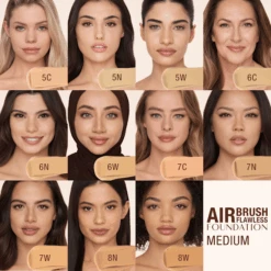 AIRBRUSH FLAWLESS FOUNDATION 6 NEUTRAL 16 AIRBRUSH FLAWLESS FOUNDATION 6 NEUTRAL -Charlotte Tillbury Store AFF ShadeFamily MEDIUM 1000x1000 1