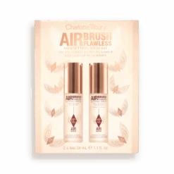 AIRBRUSH FLAWLESSMINI SETTING SPRAY KIT TRAVEL SIZE FACE KIT -Charlotte Tillbury Store AIRBRUSH FLAWLESS MINI SETTING SPRAY KIT BOX BUNDLE