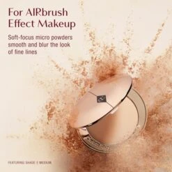 AIRBRUSH FLAWLESS FINISH4 DEEP TRAVEL -Charlotte Tillbury Store Airbrush Flawless Setting Powder Texture 3
