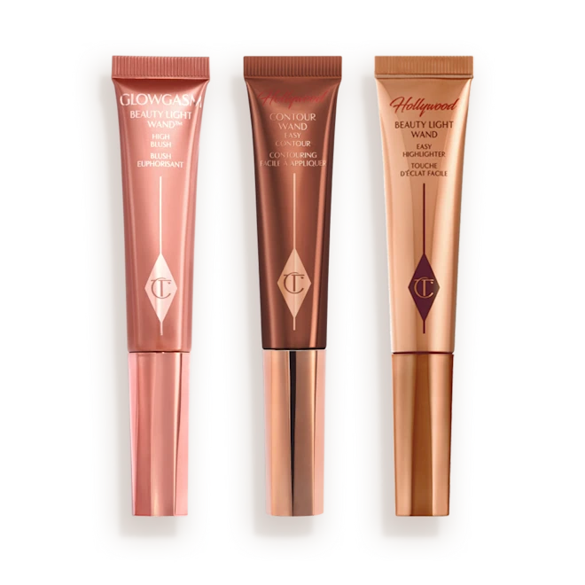 BEAUTY LIGHT WAND & HOLLYWOOD CONTOUR KIT MUST-HAVE CHEEK KIT 3 BEAUTY LIGHT WAND & HOLLYWOOD CONTOUR KIT MUST-HAVE CHEEK KIT