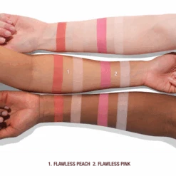 PILLOW TALK BEAUTY SOULMATES FACE PALETTE FLAWLESS PINK -Charlotte Tillbury Store BeautySoulmate ArmSwatch