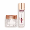 CHARLOTTE’S MAGIC CREAM & SETTING SPRAY DUO SKINCARE & MAKEUP KIT -Charlotte Tillbury Store Bestsellers Duo Magic Cream 50ml Setting Spray 100ml