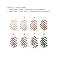 SUPERMODEL BROW KIT EYEBROW KIT 12 SUPERMODEL BROW KIT EYEBROW KIT -Charlotte Tillbury Store Brow Cheat Swatches