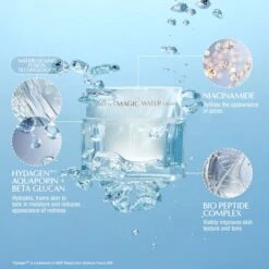 CHARLOTTE'S MAGIC WATER CREAM 50 ML MOISTURISER -Charlotte Tillbury Store CT WaterCream Infographic 2 RGB 1