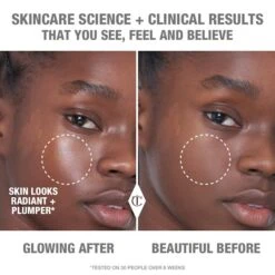 CHARLOTTE’S SPA-LIKE RADIANCE SKINCARE SET SKINCARE KIT -Charlotte Tillbury Store CollagenOil Model Before After Deep