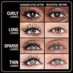 BIGGER, BRIGHTER, EXAGGER-EYES KIT EYE KIT -Charlotte Tillbury Store EXAGGER EYES LASH TYPE 4 BLACK 1