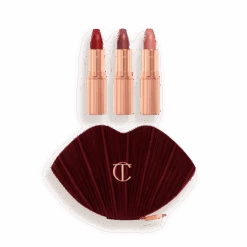 HOT LIPS BAG MAKEUP BAG & LIP KIT