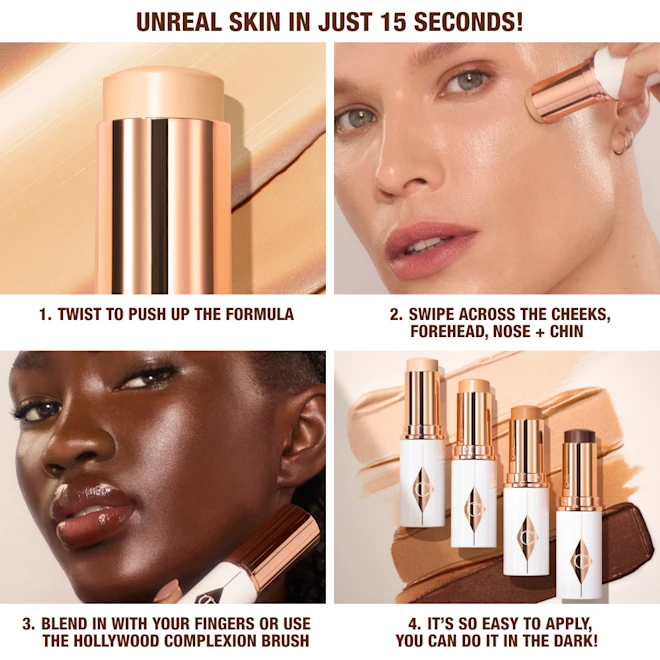 UNREAL SKIN SHEER GLOW TINT HYDRATING FOUNDATION STICK 5 MEDIUM 13 UNREAL SKIN SHEER GLOW TINT HYDRATING FOUNDATION STICK 5 MEDIUM - Image 11