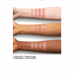 K.I.S.S.I.N.G NUDE KATE 12 K.I.S.S.I.N.G NUDE KATE -Charlotte Tillbury Store Kissing Light Arm Swatches 1