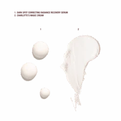 DARK SPOT SERUM & MINI CHARLOTTE’S MAGIC CREAM DUO SKINCARE KIT -Charlotte Tillbury Store Magic March Duo V2 Swatch