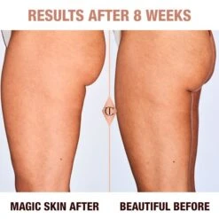 CHARLOTTE'S MAGIC BODY CREAM 200 ML -Charlotte Tillbury Store MagicBodyCream BeforeAndAfter 8weeks Ariana 2