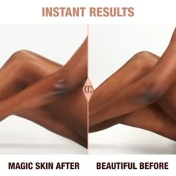 CHARLOTTE'S MAGIC JOYPHORIA BODY CREAM 200ML -Charlotte Tillbury Store MagicBodyCream BeforeAndAfter Deep Elbow
