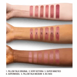 MATTE REVOLUTION PILLOW TALK MEDIUM 15 MATTE REVOLUTION PILLOW TALK MEDIUM -Charlotte Tillbury Store Nudes Arm Swatches Matte Rev 1