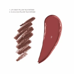 MINI PILLOW TALK LIP KIT PILLOW TALK DEEP -Charlotte Tillbury Store PT Intense Travel Kits Swatch