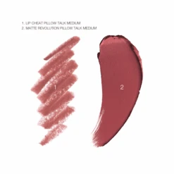 MINI PILLOW TALK LIP KIT PILLOW TALK MEDIUM -Charlotte Tillbury Store PT Medium Travel Kits Swatch