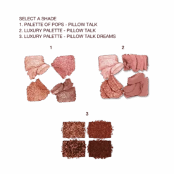 PILLOW TALK MAKEUP SECRETS MAKEUP KIT -Charlotte Tillbury Store PT Palette Swatches