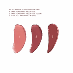 PILLOW TALK MAKEUP SECRETS MAKEUP KIT -Charlotte Tillbury Store Pillowtalk Makeup Secrets Bundle Lip Swatch Packshot