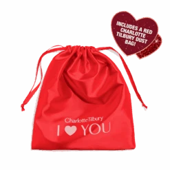 L.O.V.E. BAG LIMITED EDITION BLACK -Charlotte Tillbury Store Red Holiday Dust Bag
