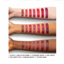MATTE REVOLUTION WALK OF NO SHAME Previously "Walk Of Shame" 10 MATTE REVOLUTION WALK OF NO SHAME Previously "Walk Of Shame" -Charlotte Tillbury Store Reds Arm Swatches Matte Rev 1