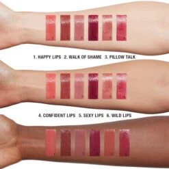 SUPERSTAR LIPS PILLOW TALK -Charlotte Tillbury Store Superstar Lips Arm Swatches