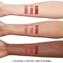 SUPERSTAR LIPS LIP KIT MAKEUP KIT -Charlotte Tillbury Store arm swatches superstarlips 1 720