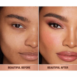 MATTE BEAUTY BLUSH WAND PILLOW TALK PEACH POP -Charlotte Tillbury Store matte beauty blush wand b a peachpop